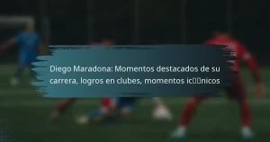 Diego Maradona: Momentos destacados de su carrera, logros en clubes, momentos icónicos