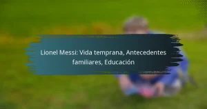 Lionel Messi: Vida temprana, Antecedentes familiares, Educación